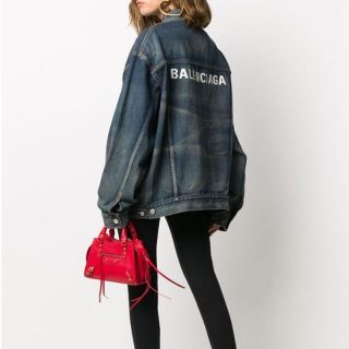 最新作格安 Balenciaga - BALENCIAGA バレンシアガ デニムジャケットの