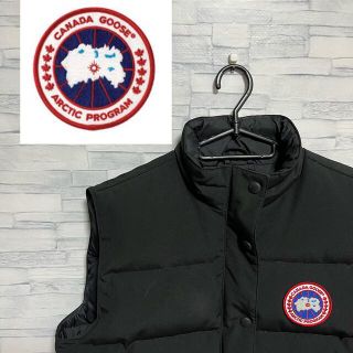 カナダグース(CANADA GOOSE)のCANADA GOOSE カナダグース  ダウンベスト　ブラック　2832L(ダウンベスト)