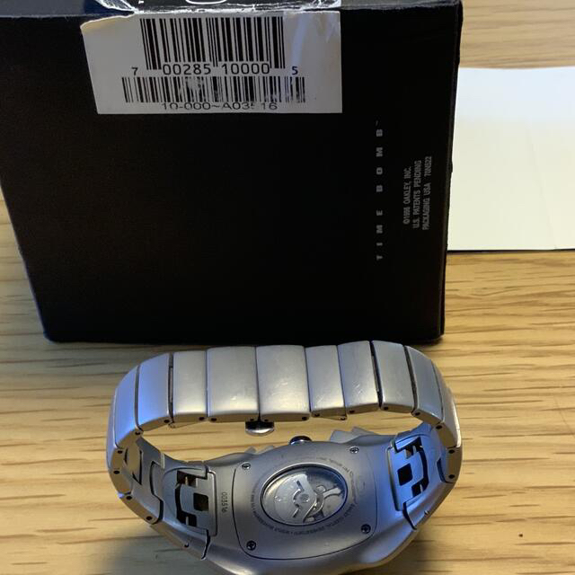Oakley - オークリー TimeBomb タイムボム Titanium/Titaniumの Oakley - オークリー TimeBomb タイムボム Titanium/Titaniumの