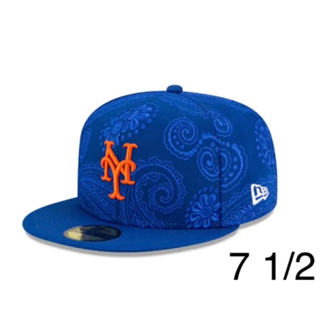 NEW ERA(ニューエラー)の海外限定　メッツ　ペイズリー メンズの帽子(キャップ)の商品写真