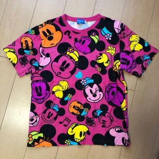 ディズニー(Disney)のDisney（ディズニー）総柄ミニー Tシャツ トップス(Tシャツ(半袖/袖なし))