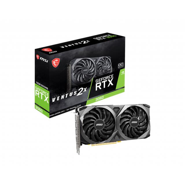 MSI GeForce RTX3060 VENTUS 2X 12G OC