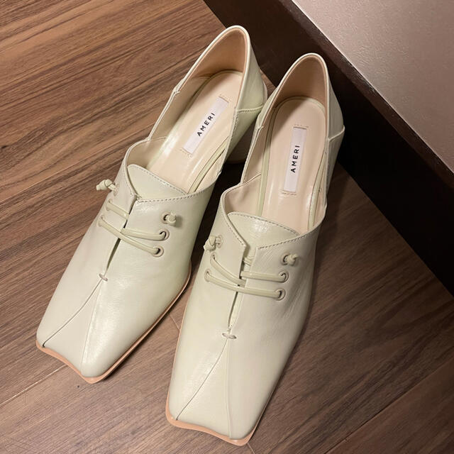 Ameri VINTAGE(アメリヴィンテージ)の【Ameri VINTAGE】UND 2WAY SQUARE LOAFERS レディースの靴/シューズ(ローファー/革靴)の商品写真