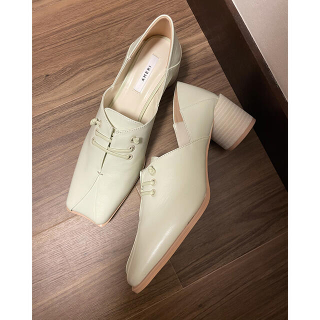 Ameri VINTAGE(アメリヴィンテージ)の【Ameri VINTAGE】UND 2WAY SQUARE LOAFERS レディースの靴/シューズ(ローファー/革靴)の商品写真