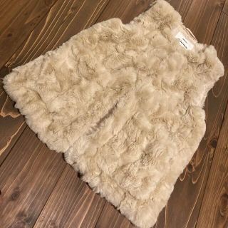 ザラキッズ(ZARA KIDS)のZARA ファーベスト(ジャケット/上着)