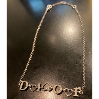 クリスチャンディオール(Christian Dior)のDIOR ネックレス　ロゴ　ディオール(ネックレス)