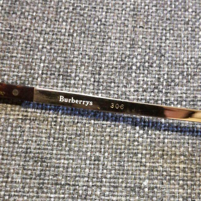 BURBERRY(バーバリー)の816 A 美品　VIO14KGF バーバリー　メガネ　度付き メンズのファッション小物(サングラス/メガネ)の商品写真