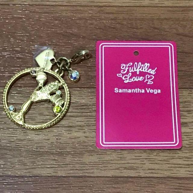 Samantha Vega(サマンサベガ)のサマンサベガ　ファスナーチャーム　ディズニー　美女と野獣　ルミエール　ライン レディースのアクセサリー(チャーム)の商品写真