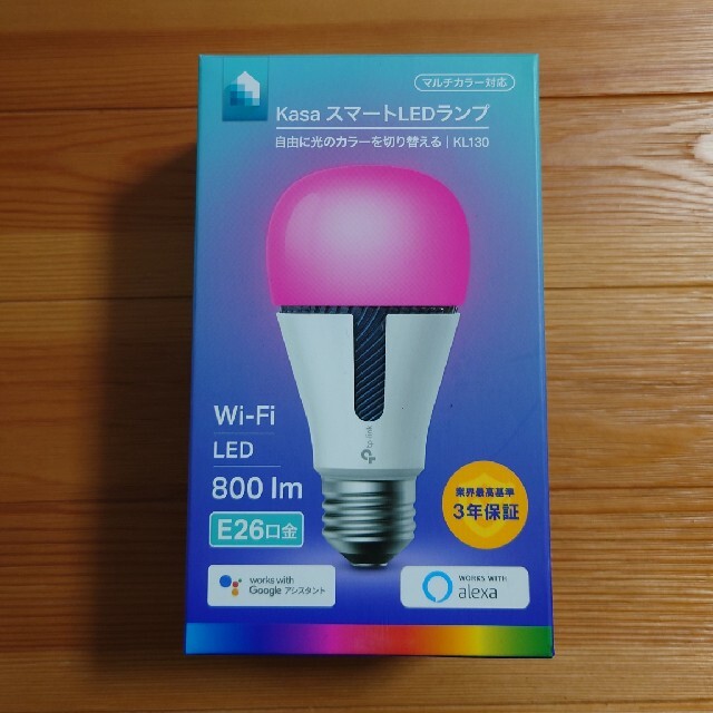 TP-Link スマートLEDランプ KL130 スマホ/家電/カメラの生活家電(その他)の商品写真