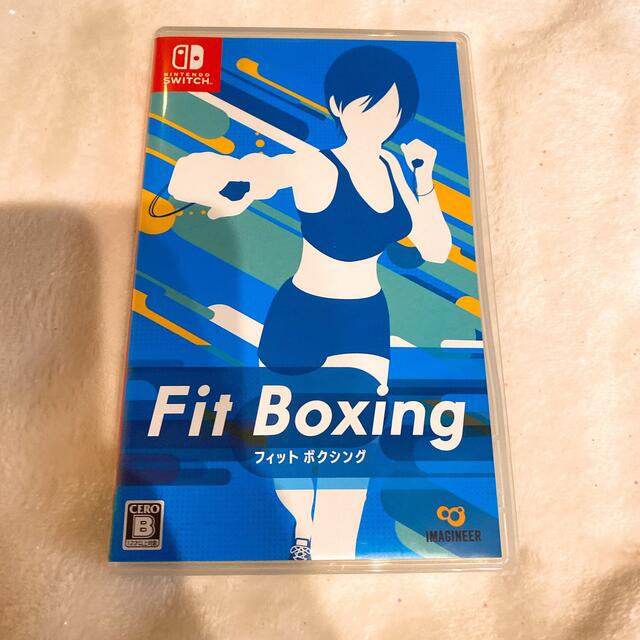 Nintendo Switch(ニンテンドースイッチ)のFit Boxing Switch エンタメ/ホビーのゲームソフト/ゲーム機本体(家庭用ゲームソフト)の商品写真