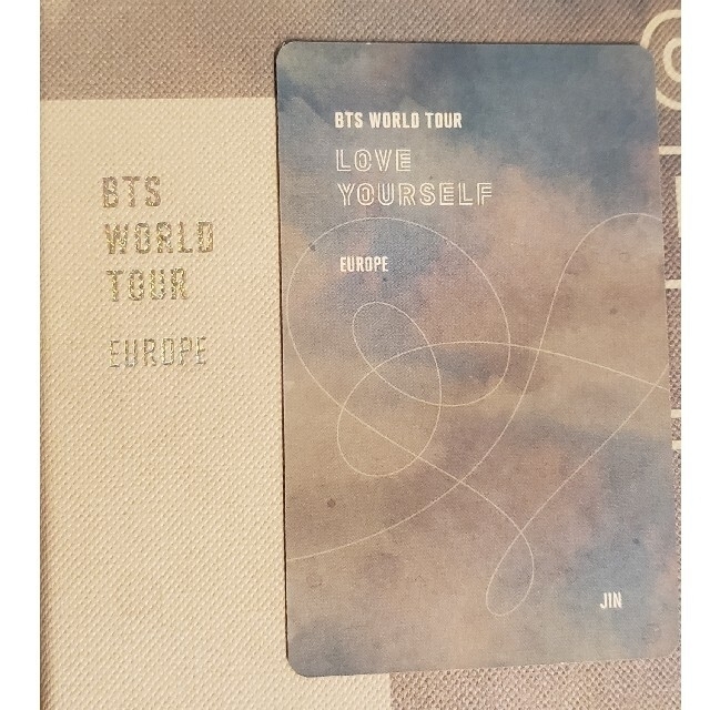 BTS 防弾少年団 LOVE YOURS ヨーロッパ DVDなし トレカのみ