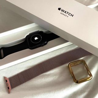 アップルウォッチ(Apple Watch)のApple Watch series3(腕時計(デジタル))