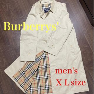 バーバリー(BURBERRY)のBurberrys' メンズ　ステンカラーコート　ＸＬ(ステンカラーコート)