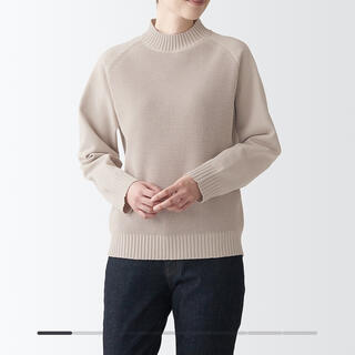 ムジルシリョウヒン(MUJI (無印良品))の無印良品　無印　ニット セーター　軽くて型崩れしにくい　ハイネックセーター(ニット/セーター)