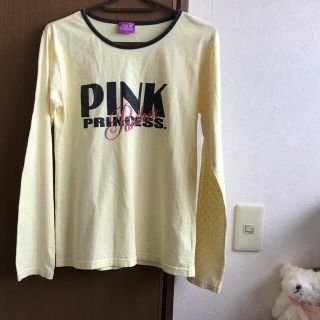 長そでＴシャツ　ピンクパンサー　女児160(Tシャツ/カットソー)