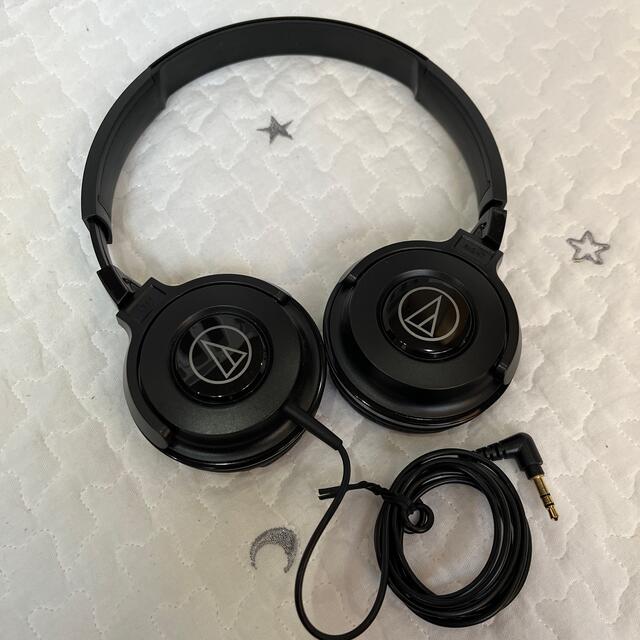 audio-technica(オーディオテクニカ)の【中古品】オーディオテクニカ　ヘッドホン スマホ/家電/カメラのオーディオ機器(ヘッドフォン/イヤフォン)の商品写真