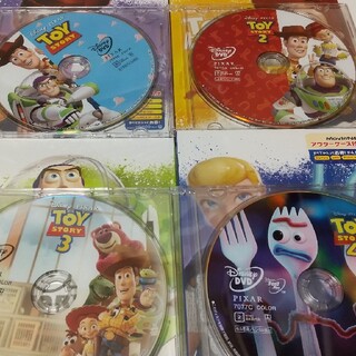 Disney - トイストーリー 1234各DVDディスク純正ケース(アウターケース ...