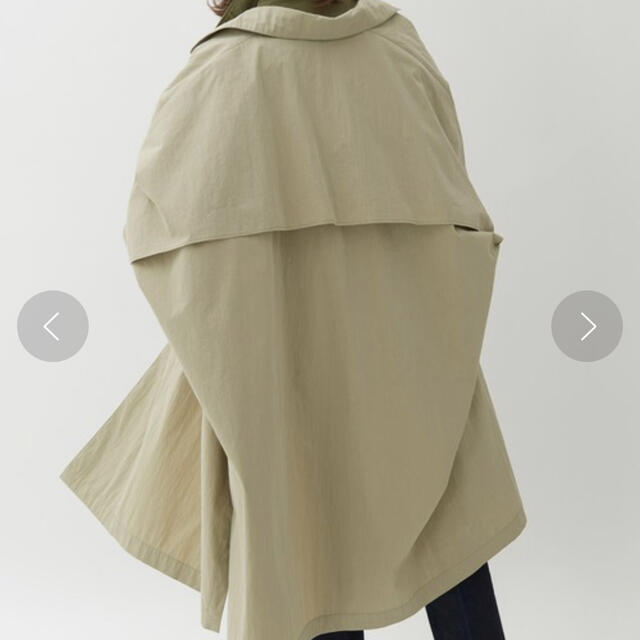 Plage(プラージュ)の美品　テントコート　カーキ38 レディースのジャケット/アウター(ロングコート)の商品写真