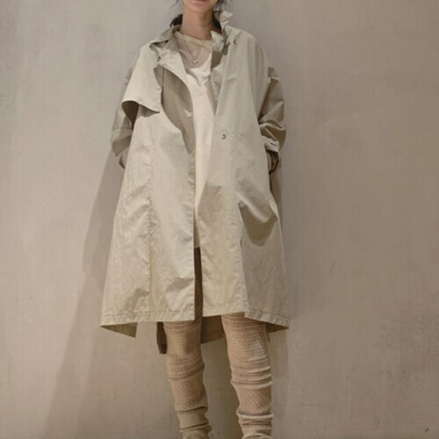 Plage(プラージュ)の美品　テントコート　カーキ38 レディースのジャケット/アウター(ロングコート)の商品写真