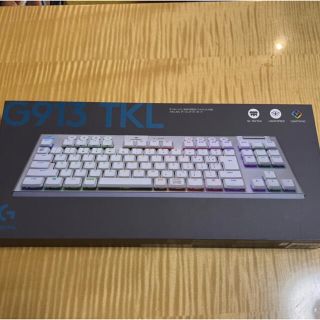 Logicool  ゲーミングキーボード タクタイル ホワイト G913-TKL(PC周辺機器)