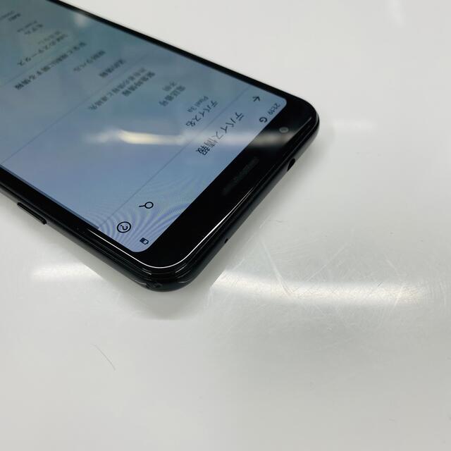 Google Pixel(グーグルピクセル)のGoogle Pixel 3a SimフリーJust Black スマホ/家電/カメラのスマートフォン/携帯電話(スマートフォン本体)の商品写真