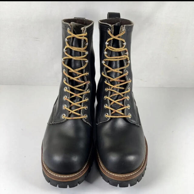 REDWING(レッドウィング)の★清潔★美品★レア★83年★699★プリント羽タグ★レッドウィング★ロガーブーツ メンズの靴/シューズ(ブーツ)の商品写真