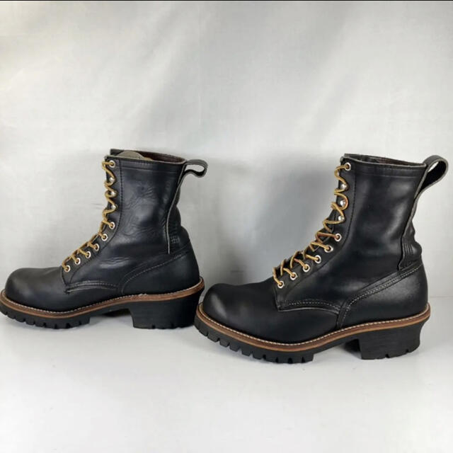 REDWING(レッドウィング)の★清潔★美品★レア★83年★699★プリント羽タグ★レッドウィング★ロガーブーツ メンズの靴/シューズ(ブーツ)の商品写真