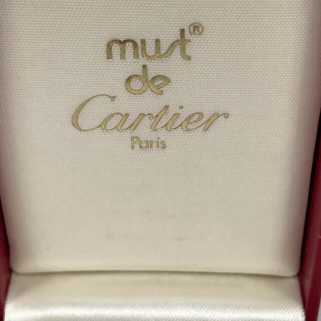 ☆美品☆ Cartier サントス ストライプ オーバル ガスライター　箱付き