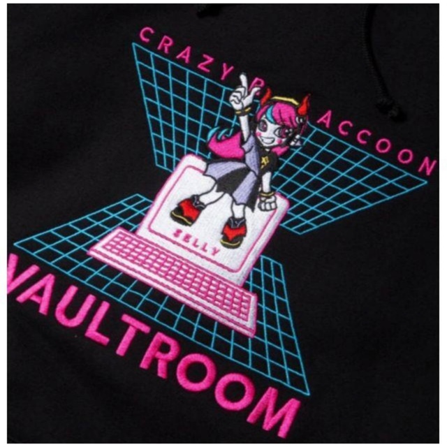 vaultroom CR Selly コラボ XLサイズ パーカー