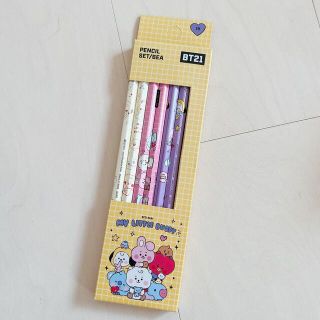 ボウダンショウネンダン(防弾少年団(BTS))のBTS BT21 マイリトルバディー 鉛筆 6本セット(キャラクターグッズ)