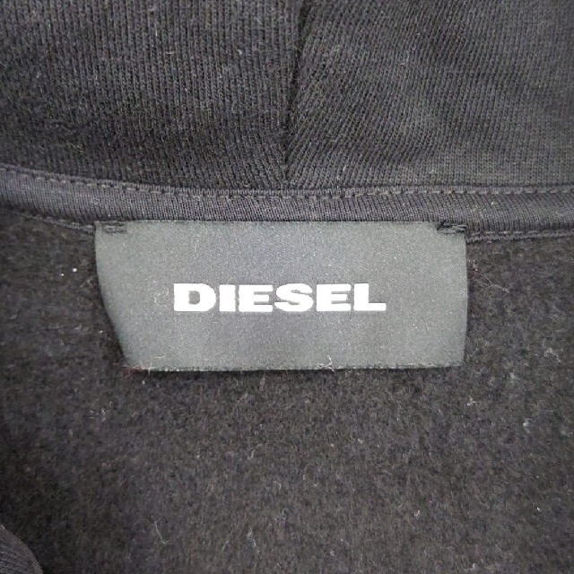 ディーゼル DIESEL 中綿ジャケット ロゴ キルティング切替 パーカー 4