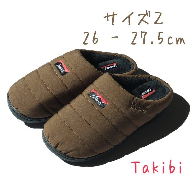 NANGA×SUBU TAKIBI WINTER SANDAL コヨーテ