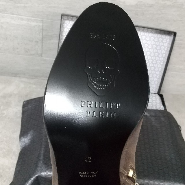 Chrome Hearts(クロムハーツ)の❮新品❯ Philipp Plein フィリップ・プレイン メンズ ブーツ メンズの靴/シューズ(ブーツ)の商品写真