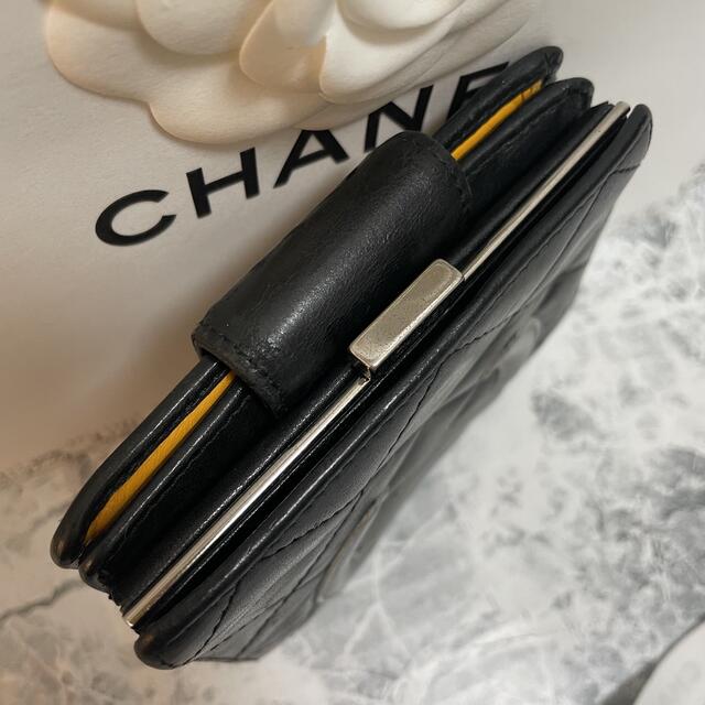 CHANEL(シャネル)のCHANEL✩.*˚希少カラー！カンボンライン 財布 2つ折り コンパクト レディースのファッション小物(財布)の商品写真