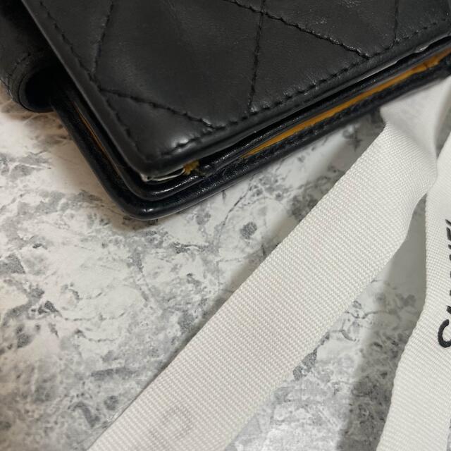 CHANEL(シャネル)のCHANEL✩.*˚希少カラー！カンボンライン 財布 2つ折り コンパクト レディースのファッション小物(財布)の商品写真
