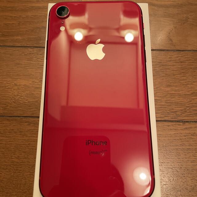 iPhone(アイフォーン)のiPhone XR 128GB プロダクトレッド スマホ/家電/カメラのスマートフォン/携帯電話(スマートフォン本体)の商品写真