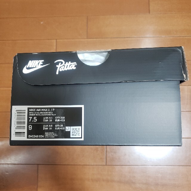 NIKE(ナイキ)のPatta x Nike Air Max 1 25.5cm メンズの靴/シューズ(スニーカー)の商品写真