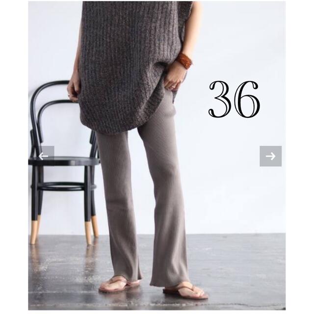 CALUX/キャラクス】NEW RIB パンツ カーキ 36 - www.glycoala.com
