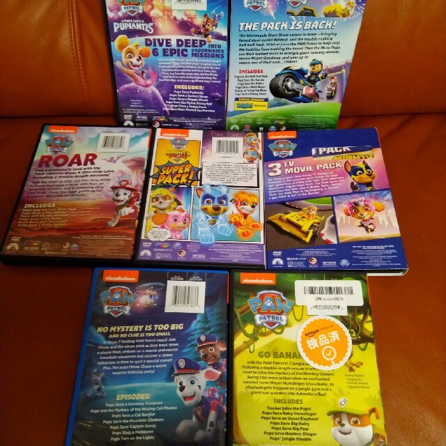 DVD パウパトロール 英語 キッズ/ベビー/マタニティのおもちゃ(知育玩具)の商品写真