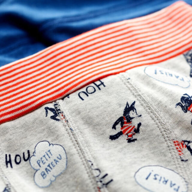 PETIT BATEAU(プチバトー)の⭐︎ご専用⭐︎ 新品未使用  プチバトー  トランクス  カルソン  6ans キッズ/ベビー/マタニティのキッズ服男の子用(90cm~)(下着)の商品写真