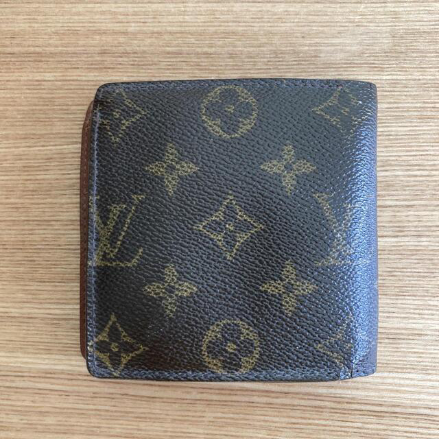 LOUIS VUITTON(ルイヴィトン)の正規品　ルイヴィトン　二つ折り財布　モノグラム メンズのファッション小物(折り財布)の商品写真