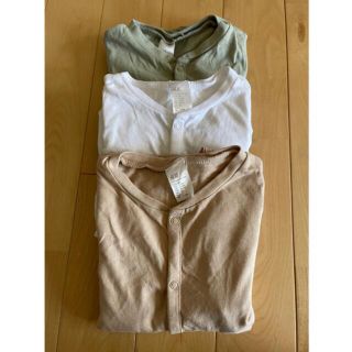 エイチアンドエイチ(H&H)のh&m ロンパース カバーオール パジャマ(ロンパース)