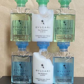 ブルガリ(BVLGARI)のBVLGARI ブルガリ　シャンプーコンディショナーシャワージェル等6本(シャンプー/コンディショナーセット)