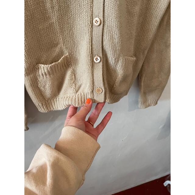 PRADA(プラダ)のPRADA cashmere elbow patch cardigan. レディースのトップス(カーディガン)の商品写真