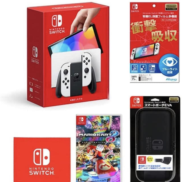 国内 正規品 Nintendo Switch 新品未開封 Switch 有機el ホワイト マリオカート8の 最速出荷 Psjewelrystore Com