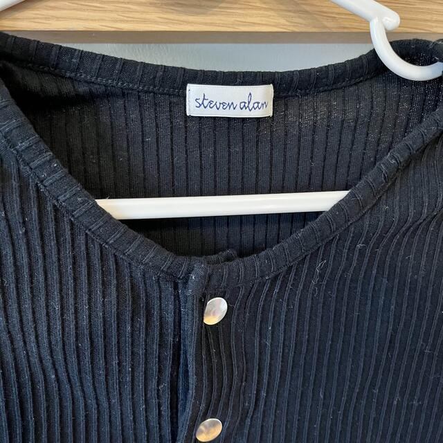 steven alan(スティーブンアラン)のHENLEY NECK PULLOVER プルオーバー　スティーブンアラン レディースのトップス(カットソー(長袖/七分))の商品写真