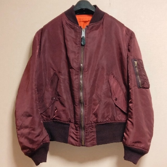 ALPHA INDUSTRIES(アルファインダストリーズ)の90s US古着“ALPHA”MA-1フライトジャケット#送料込み#ミリタリー メンズのジャケット/アウター(フライトジャケット)の商品写真