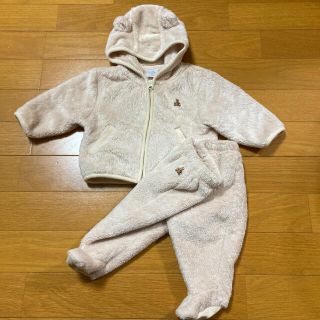 【数回使用】BabyGap GAP セットアップ　ベビーギャップ　くま耳(ジャケット/コート)