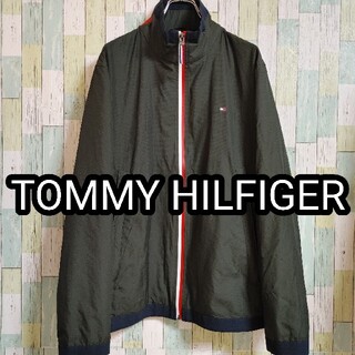 トミーヒルフィガー(TOMMY HILFIGER)のTOMMY HILFIGER トミーヒルフィガー ワンポイント ゆるだぼ XL(ナイロンジャケット)