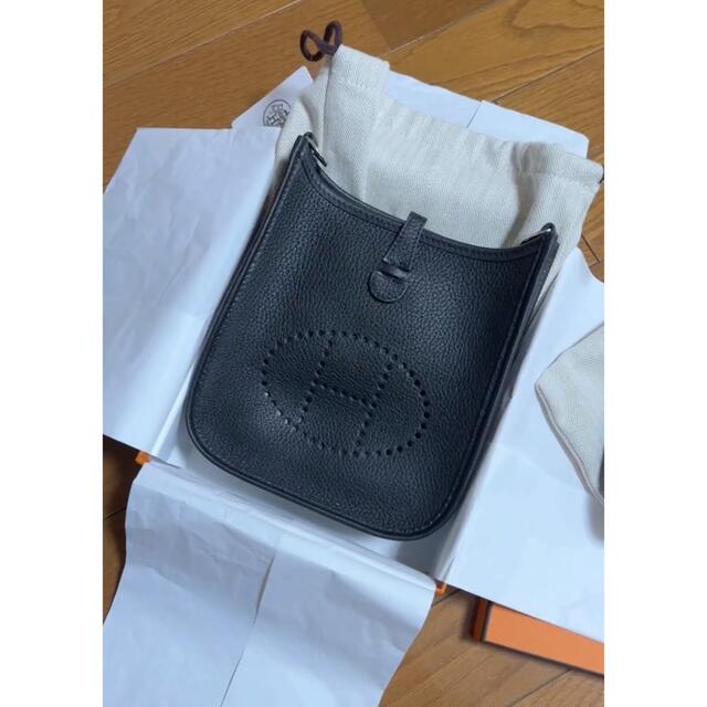 ミニエブリン 黒HERMES エルメス 【最終値下げ】